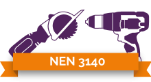 Keuringstickers NEN 3140
