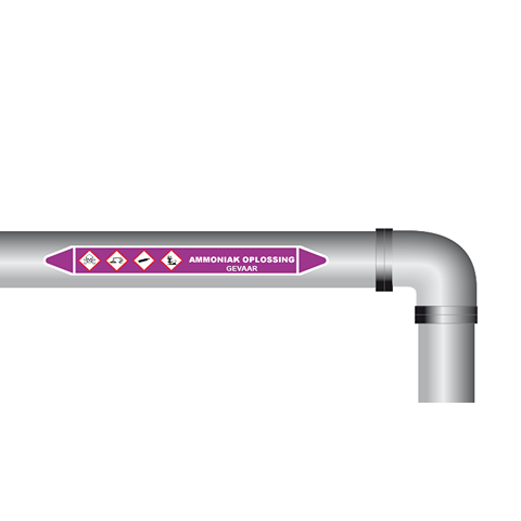 Ammoniak oplossing sticker