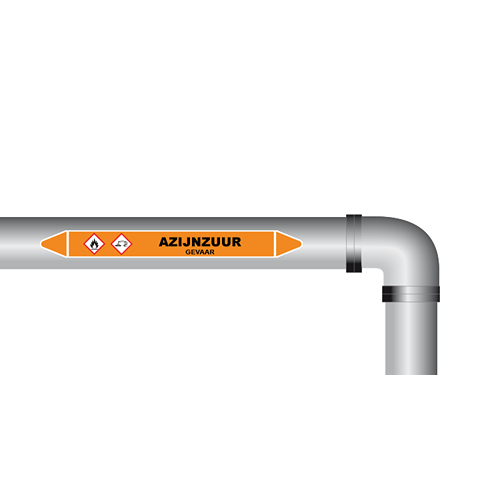 Azijnzuur sticker