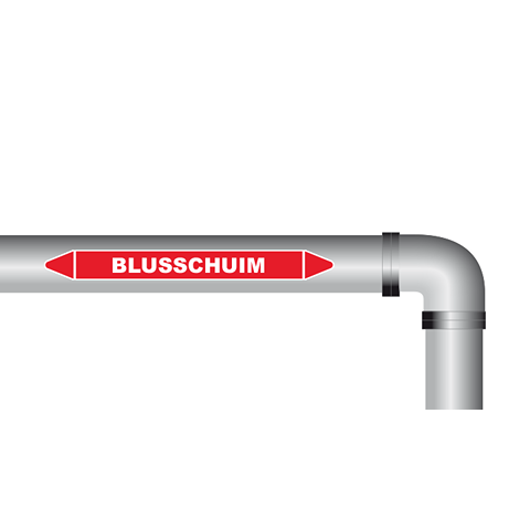 Blusschuim sticker