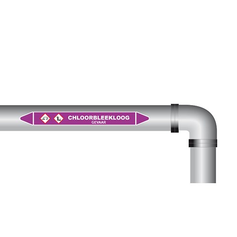 Chloorbleekloog sticker