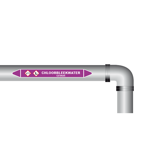 Chloorbleekwater sticker