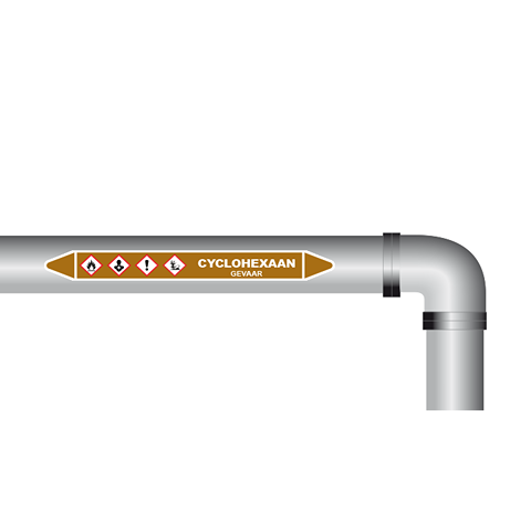 Cyclohexaan sticker