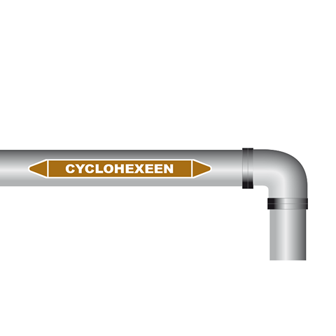 Cyclohexeen sticker