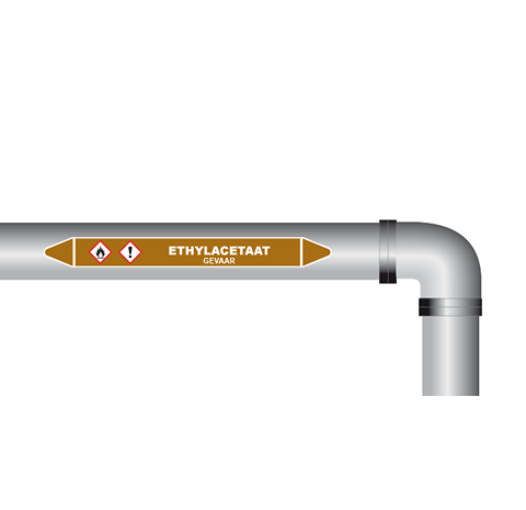 Ethylacetaat sticker
