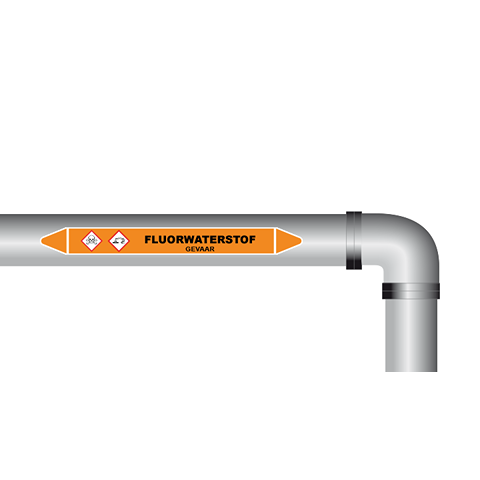 Fluorwaterstof sticker