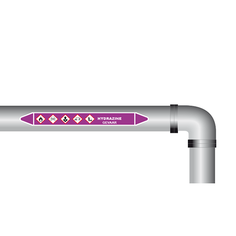 Hydrazine sticker