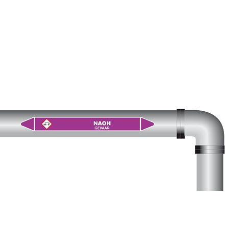 NaOH sticker