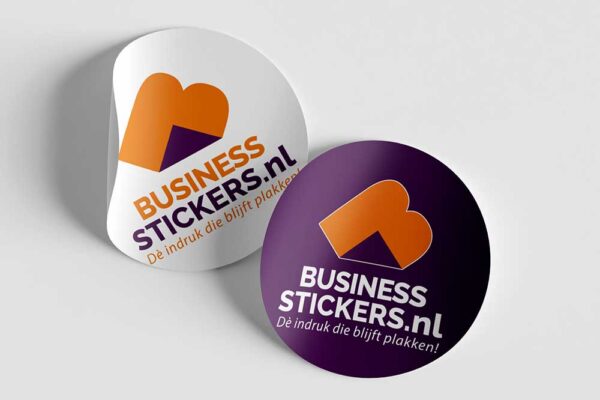 Ronde stickers bestellen